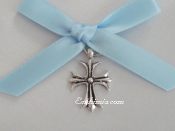 37B. Boy's Witness Pins with Fancy Cross Pendant